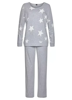 Arizona Pack Of 2 Marl Pyjamas 6 Arizona Pack Of 2 Marl Pyjamas -Lascana Outlet Shop Arizona Pack of 2 Marl Pyjamas21328108FRSC W01