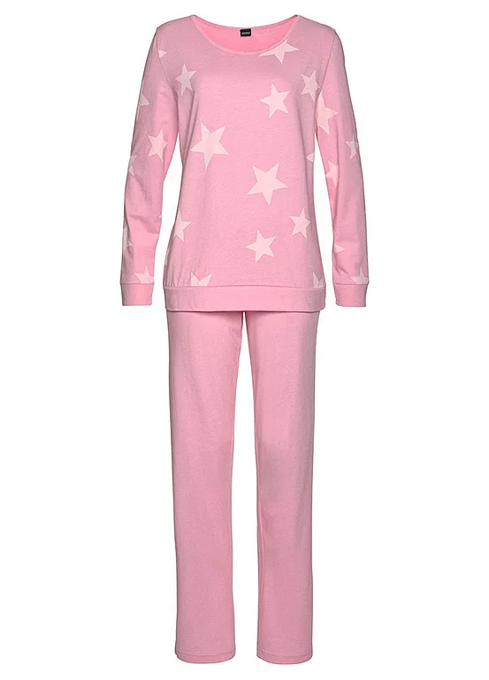 Arizona Pack Of 2 Marl Pyjamas 4 Arizona Pack Of 2 Marl Pyjamas - Image 4