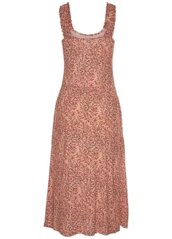 Beach Time All-Over Leaf Printed Jersey Dress -Lascana Outlet Shop Beach Time All Over Leaf Printed Jersey Dress77150222FRSC W01