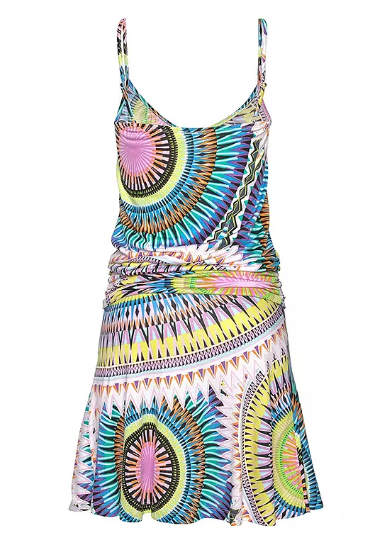 Beachtime Multi Print Beach Dress 4 Beachtime Multi Print Beach Dress - Image 4