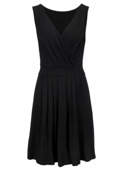 Beachtime Wrap Look Dress -Lascana Outlet Shop Beachtime Wrap Look Dress725661FRSC