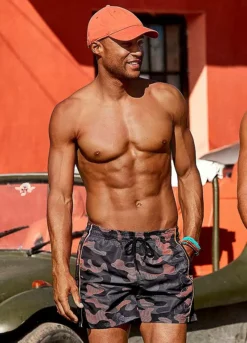 Bench Army Print Swim Shorts -Lascana Outlet Shop Bench Army Print Swim Shorts21514833FRSL