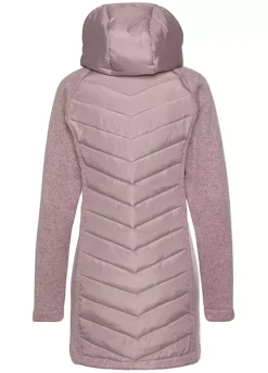 Bench Hooded Long Quilted Jacket -Lascana Outlet Shop Bench Hooded Long Quilted Jacket62416443FRSC W01
