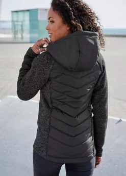 Bench Hooded Quilted Jacket -Lascana Outlet Shop Bench Hooded Quilted Jacket36904539FRSP W01