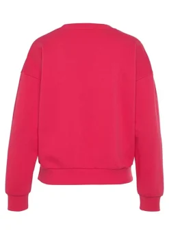 Bench Logo Print Round Neck Sweatshirt -Lascana Outlet Shop Bench Logo Print Round Neck Sweatshirt66601163FRSC W01