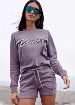 Bench Logo Print Shorts -Lascana Outlet Shop Bench Logo Print Shorts74408559FRSP W01