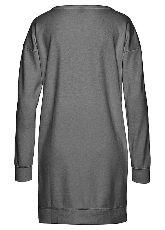 Bench Logo Print Sweatshirt Dress 3 Bench Logo Print Sweatshirt Dress - Image 3