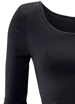 Bench Pack Of 2 Long Sleeve Tops -Lascana Outlet Shop Bench Pack of 2 Long Sleeve Tops75310749FRSC W02