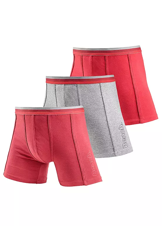 Bench Pack Of 3 Long Boxers 3 Bench Pack Of 3 Long Boxers - Image 3