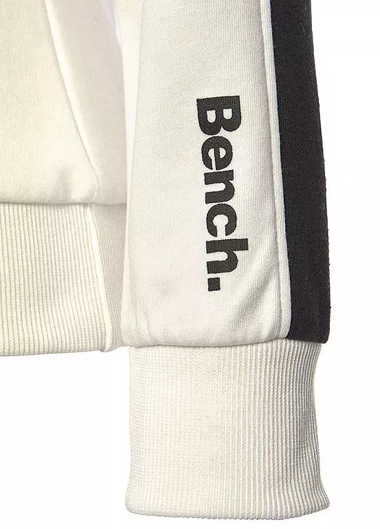 Bench Raglan Sleeve Stripe Hoodie 5 Bench Raglan Sleeve Stripe Hoodie - Image 5