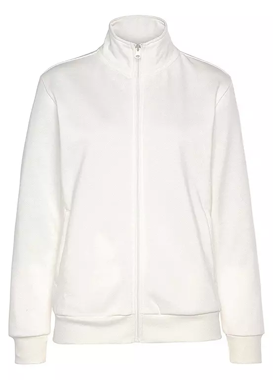 Bench Shiny Back Logo Print Sweat Jacket 2 Bench Shiny Back Logo Print Sweat Jacket - Image 2