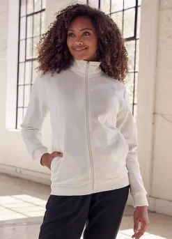 Bench Shiny Back Logo Print Sweat Jacket 7 Bench Shiny Back Logo Print Sweat Jacket -Lascana Outlet Shop Bench Shiny Back Logo Print Sweat Jacket17428217FRSP W01