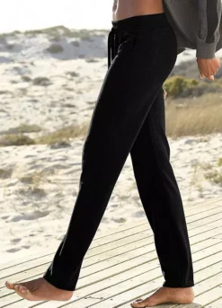 Bench Straight Leg Stripe Sweat Pants -Lascana Outlet Shop Bench Straight Leg Stripe Sweat Pants39549361FRSL