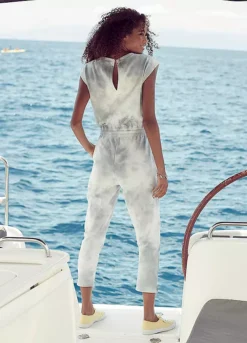 Bench Tie-Dye Jumpsuit -Lascana Outlet Shop Bench Tie Dye Jumpsuit73505027FRSL W01
