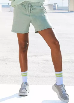 Bench Wide Leg Logo Print Shorts