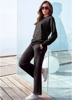 Bench Wide Leg Lounge Pants -Lascana Outlet Shop Bench Wide Leg Lounge Pants79873728FRSP W01