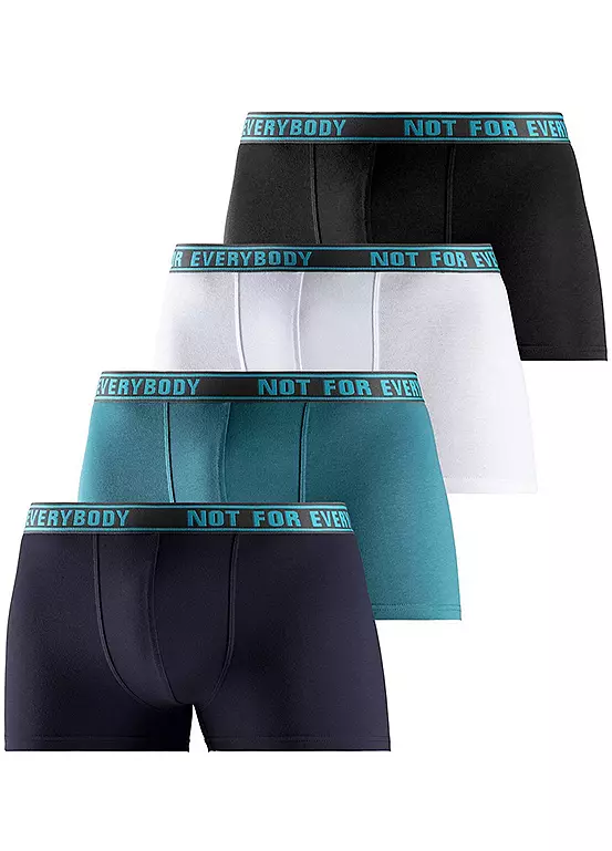 Bruno Banani Pack Of 4 Waistband Boxers 1 Bruno Banani Pack Of 4 Waistband Boxers