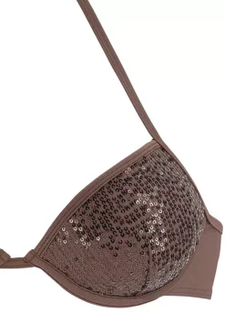 Bruno Banani Sequin Push Up Bikini -Lascana Outlet Shop Bruno Banani Sequin Push Up Bikini60865827FRSC W01