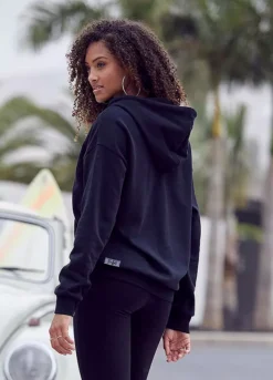 Buffalo 3D Logo Embroidered Hoodie -Lascana Outlet Shop Buffalo 3D Logo Embroidered Hoodie95708844FRSP W01