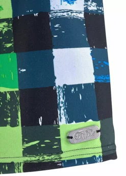 Buffalo Checked Boxer Swimming Trunks -Lascana Outlet Shop Buffalo Checked Boxer Swimming Trunks600563FRSC W01