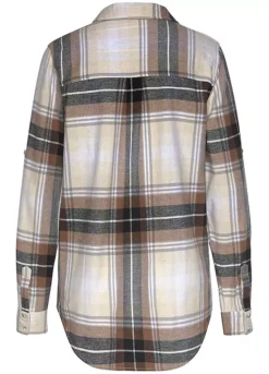 Buffalo Checked Flannel Shirt -Lascana Outlet Shop Buffalo Checked Flannel Shirt91576761FRSC W01