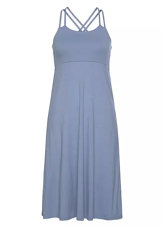 Buffalo Cross Strap Jersey Dress 2 Buffalo Cross Strap Jersey Dress - Image 2