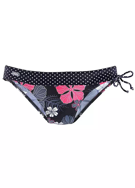 Buffalo Floral Print Bikini Briefs 2 Buffalo Floral Print Bikini Briefs - Image 2