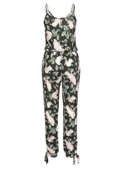 Buffalo Floral Print Jumpsuit -Lascana Outlet Shop Buffalo Floral Print Jumpsuit71212265FRSC W01