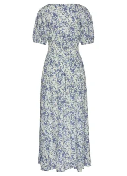 Buffalo Floral Print Maxi Dress -Lascana Outlet Shop Buffalo Floral Print Maxi Dress91813018FRSC W01