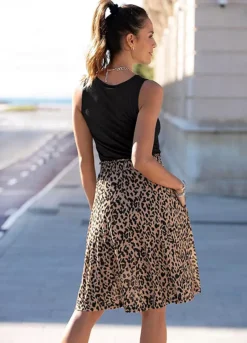 Buffalo Jersey Midi Beach Dress -Lascana Outlet Shop Buffalo Jersey Midi Beach Dress74460348FRSP W01