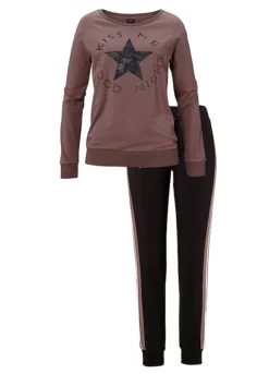 Buffalo Long Pyjamas -Lascana Outlet Shop Buffalo Long Pyjamas809133FRSC