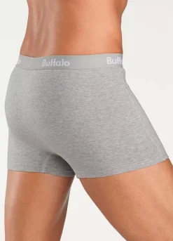 Buffalo Pack Of 3 Boxer Shorts -Lascana Outlet Shop Buffalo Pack of 3 Boxer Shorts282725FRSP W02