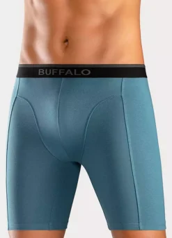 Buffalo Pack Of 3 Long Boxer Shorts 7 Buffalo Pack Of 3 Long Boxer Shorts -Lascana Outlet Shop Buffalo Pack of 3 Long Boxer Shorts55912001FRSP W02
