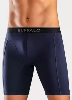 Buffalo Pack Of 3 Long Boxer Shorts 8 Buffalo Pack Of 3 Long Boxer Shorts -Lascana Outlet Shop Buffalo Pack of 3 Long Boxer Shorts55912001FRSP W03