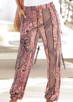 Buffalo Paisley Print Beach Trousers