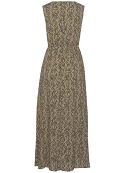 Buffalo Printed Wrap Maxi Dress -Lascana Outlet Shop Buffalo Printed Wrap Maxi Dress44174248FRSC W01