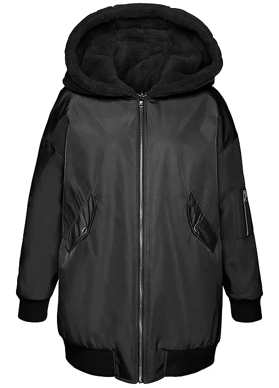 Buffalo Reversible Oversized Jacket 2 Buffalo Reversible Oversized Jacket - Image 2