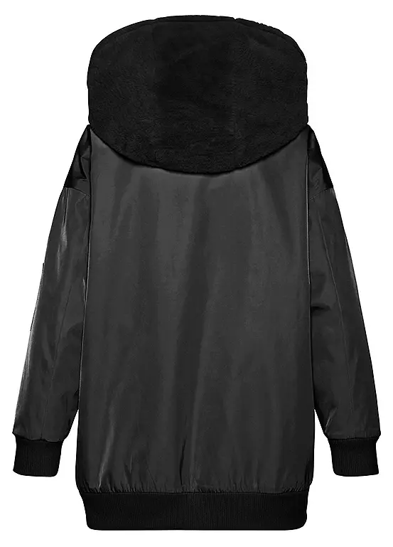 Buffalo Reversible Oversized Jacket 3 Buffalo Reversible Oversized Jacket - Image 3