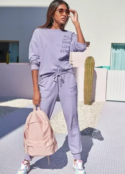 Buffalo Slogan Print Sweatshirt 7 Buffalo Slogan Print Sweatshirt -Lascana Outlet Shop Buffalo Slogan Print Sweatshirt83724048FRSP W01