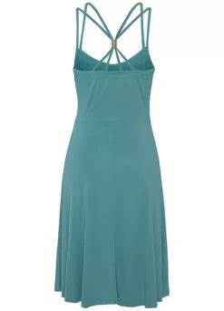 Buffalo Spaghetti Strap Summer Dress -Lascana Outlet Shop Buffalo Spaghetti Strap Summer Dress54245549FRSC W01