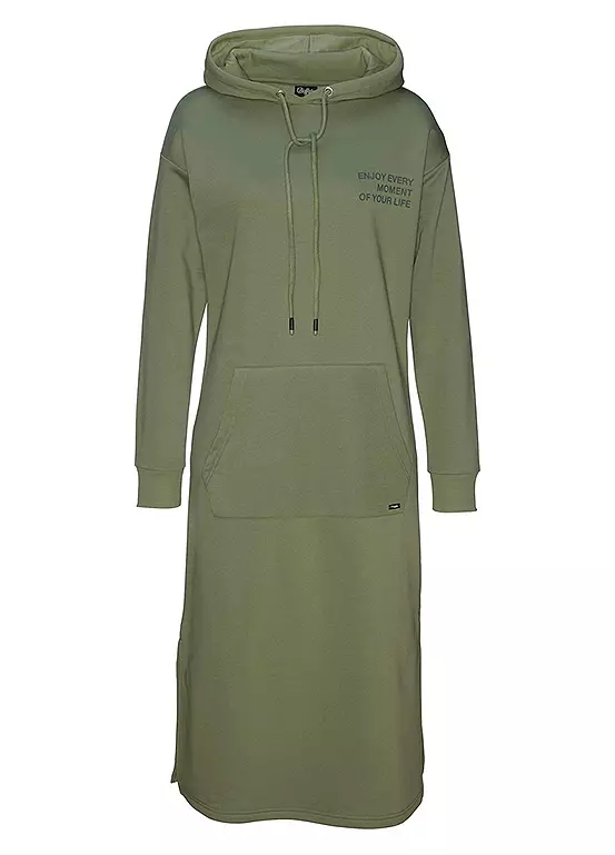 Buffalo Statement Print Sweat Dress 2 Buffalo Statement Print Sweat Dress - Image 2