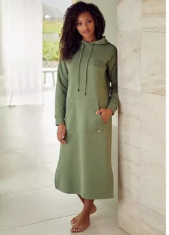 Buffalo Statement Print Sweat Dress 7 Buffalo Statement Print Sweat Dress -Lascana Outlet Shop Buffalo Statement Print Sweat Dress76636035FRSP W01