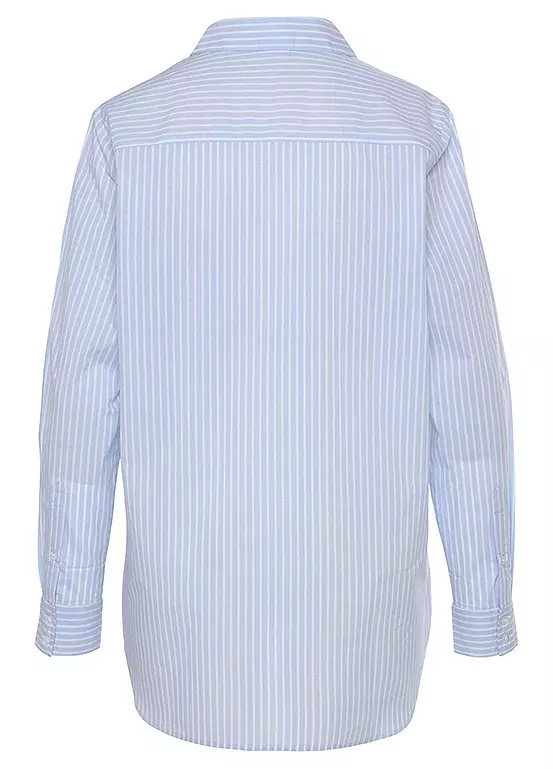 Buffalo Stripe Long Sleeve Blouse 4 Buffalo Stripe Long Sleeve Blouse - Image 4