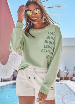 Buffalo Sweat Shorts -Lascana Outlet Shop Buffalo Sweat Shorts72514509FRSP W01