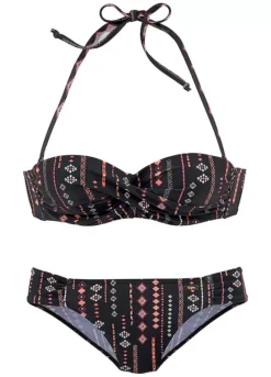 Buffalo Underwired Print Bandeau Bikini -Lascana Outlet Shop Buffalo Underwired Print Bandeau Bikini68513011FRSC