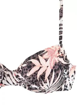 Buffalo Underwired Tropical Print Bikini Set -Lascana Outlet Shop Buffalo Underwired Tropical Print Bikini Set24954513FRSC W01