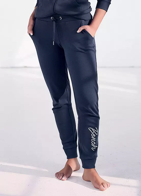 Bench Elasticated Waist Straight Leg Sweat Pants 1 Bench Elasticated Waist Straight Leg Sweat Pants