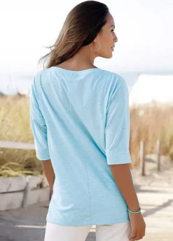 Elbsand Crew Neck T-Shirt 7 Elbsand Crew Neck T-Shirt -Lascana Outlet Shop Elbsand Crew Neck T Shirt51249919FRSP W01