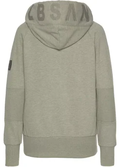 Elbsand Embroidered Hooded Sweat Jacket -Lascana Outlet Shop Elbsand Embroidered Hooded Sweat Jacket59157537FRSC W01