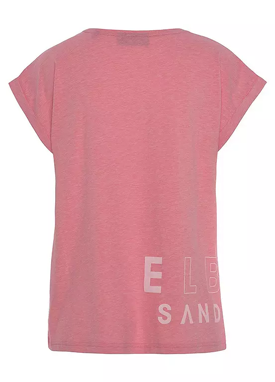 Elbsand Short Sleeve Logo Print T-Shirt 3 Elbsand Short Sleeve Logo Print T-Shirt - Image 3